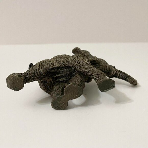 Vintage Elephant Resin Figurine 4.5 Inch Long Figure - Picture 13 of 16